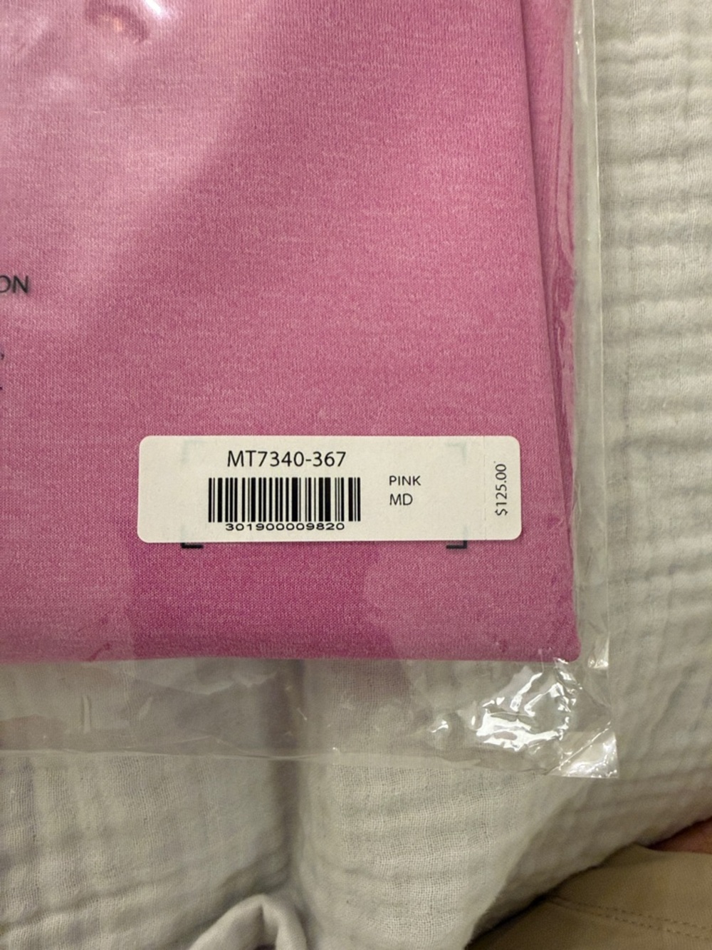 Masters Tech Men's Pink Quarter-Zip Pullover - Picture 2 of 2